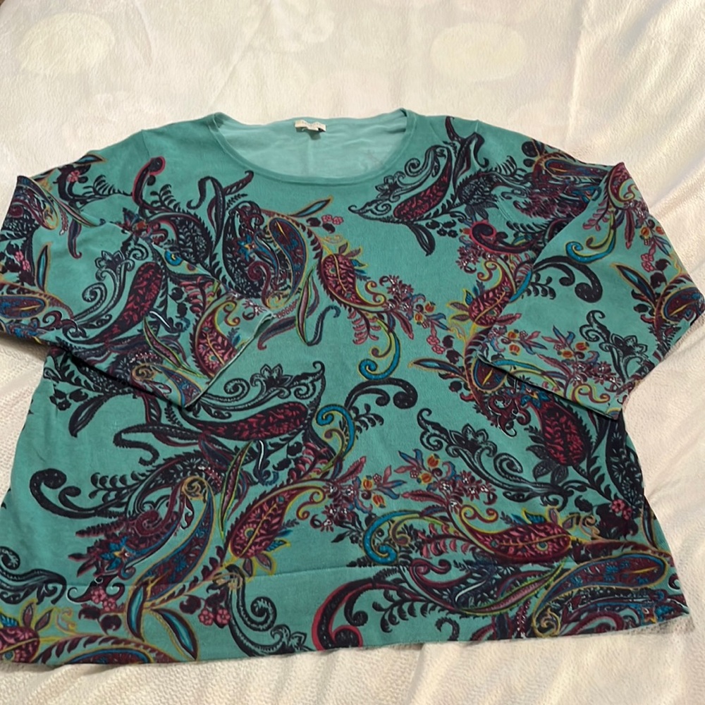 Talbots XL sweater - 3/4 sleeves